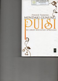 Image of Mendaki Gunung Puisi Ke Arah Kegiatan Apresiasi